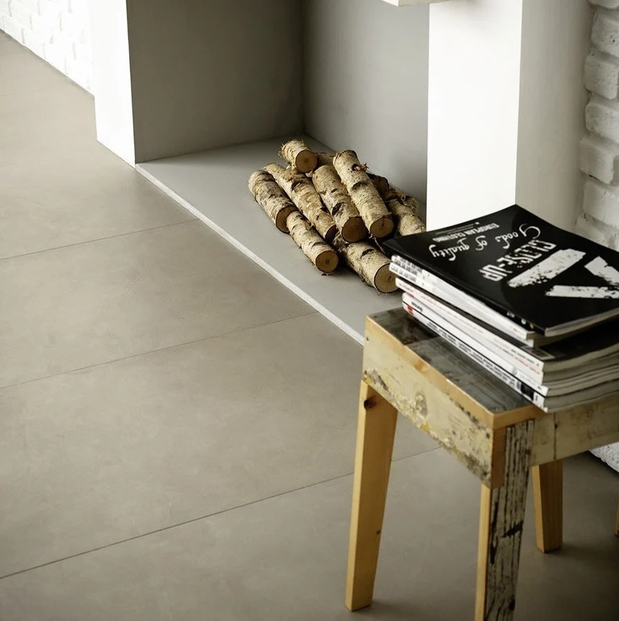 Gresie interior portelanata rectificata bej 30x60 cm, Marazzi Block Beige