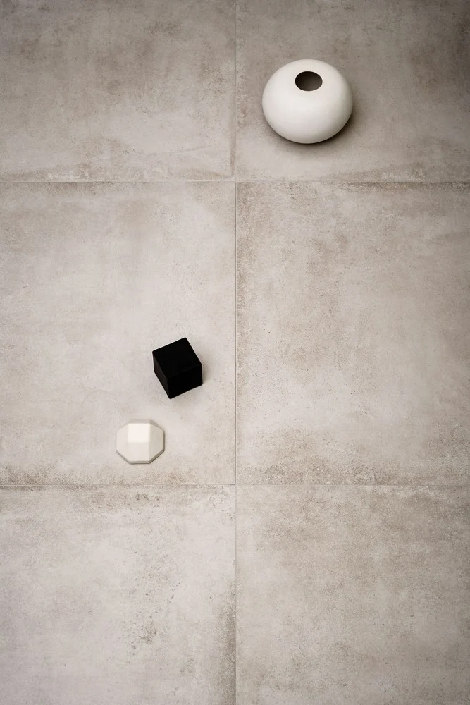 Gresie interior portelanata rectificata bej 75x75 cm, Marazzi Clays Cotton