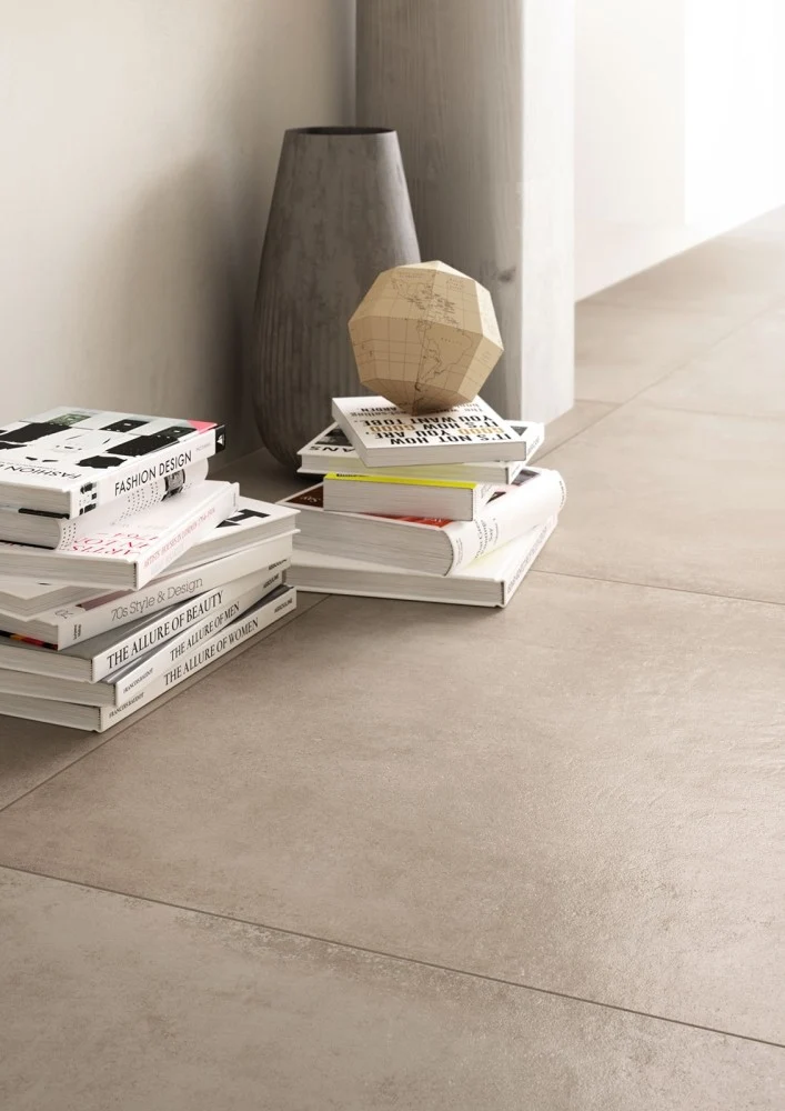Gresie interior portelanata rectificata crem 60x60 cm, Marazzi Clays Shell