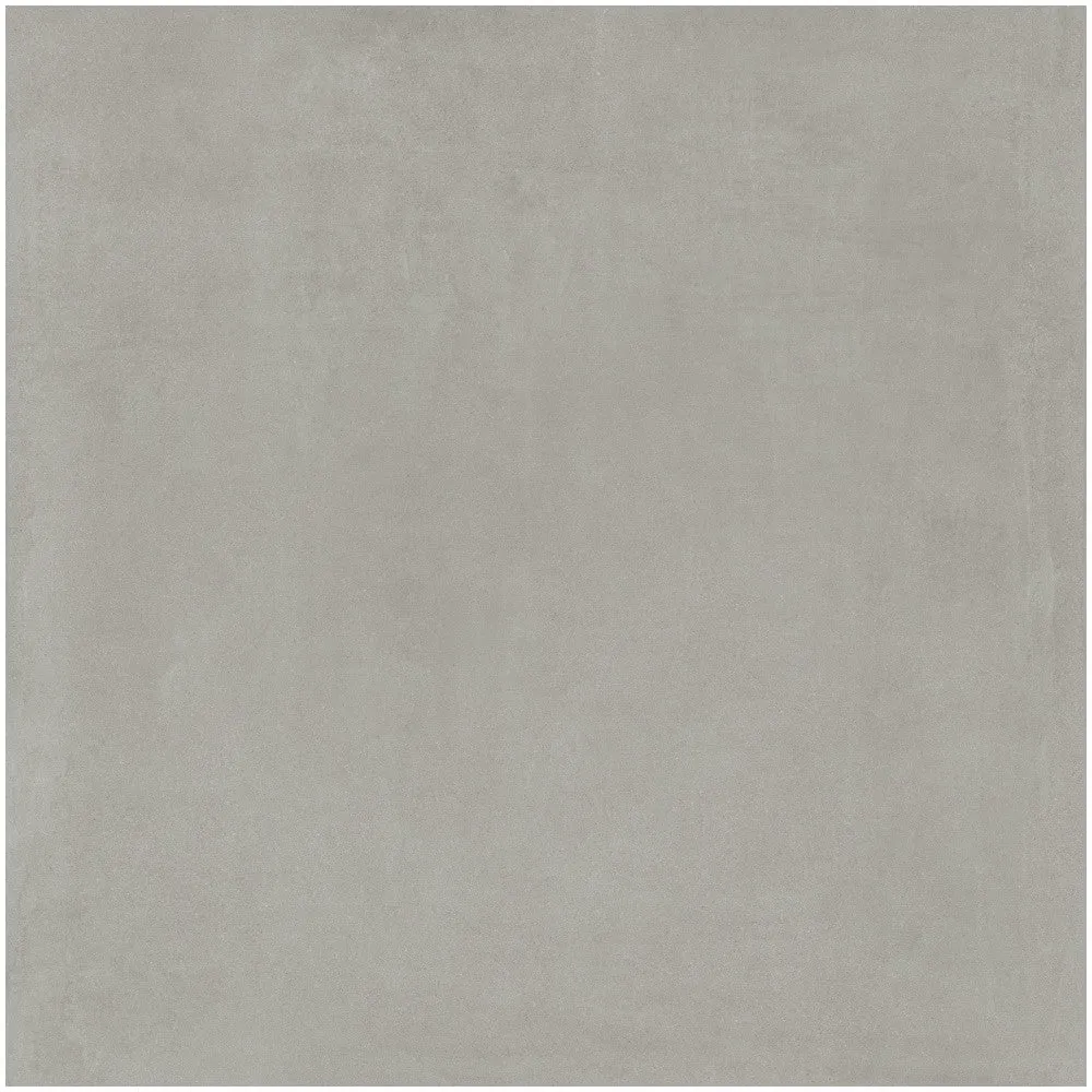 Gresie interior portelanata rectificata gri 120x120 cm, Marazzi Cementum Nickel