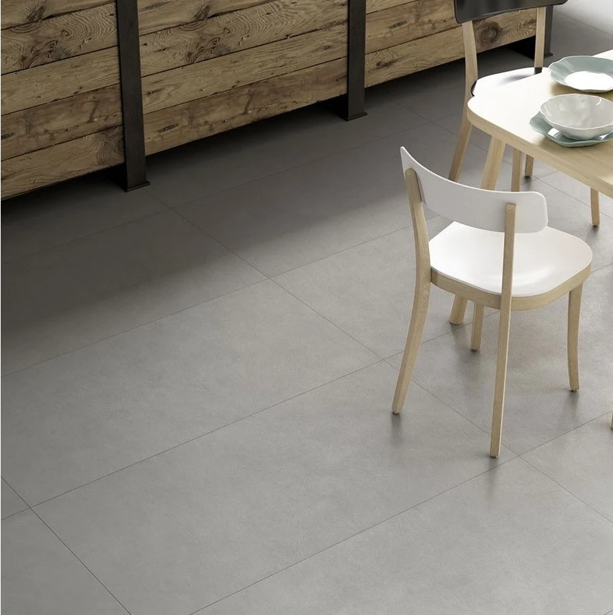 Gresie interior portelanata rectificata gri 30x60 cm, Marazzi Block Grey
