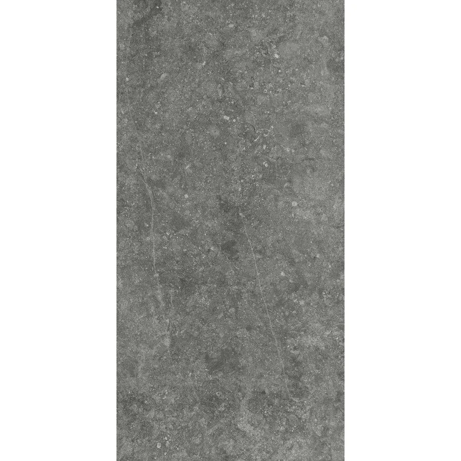 Gresie interior portelanata rectificata gri 60x120 cm, Marazzi Mystone Bluestone Piombo