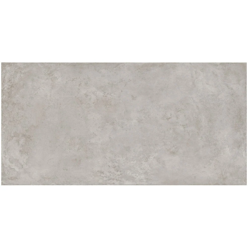 Gresie interior portelanata rectificata gri 60x120 cm, Marazzi Puro Plaza Grey