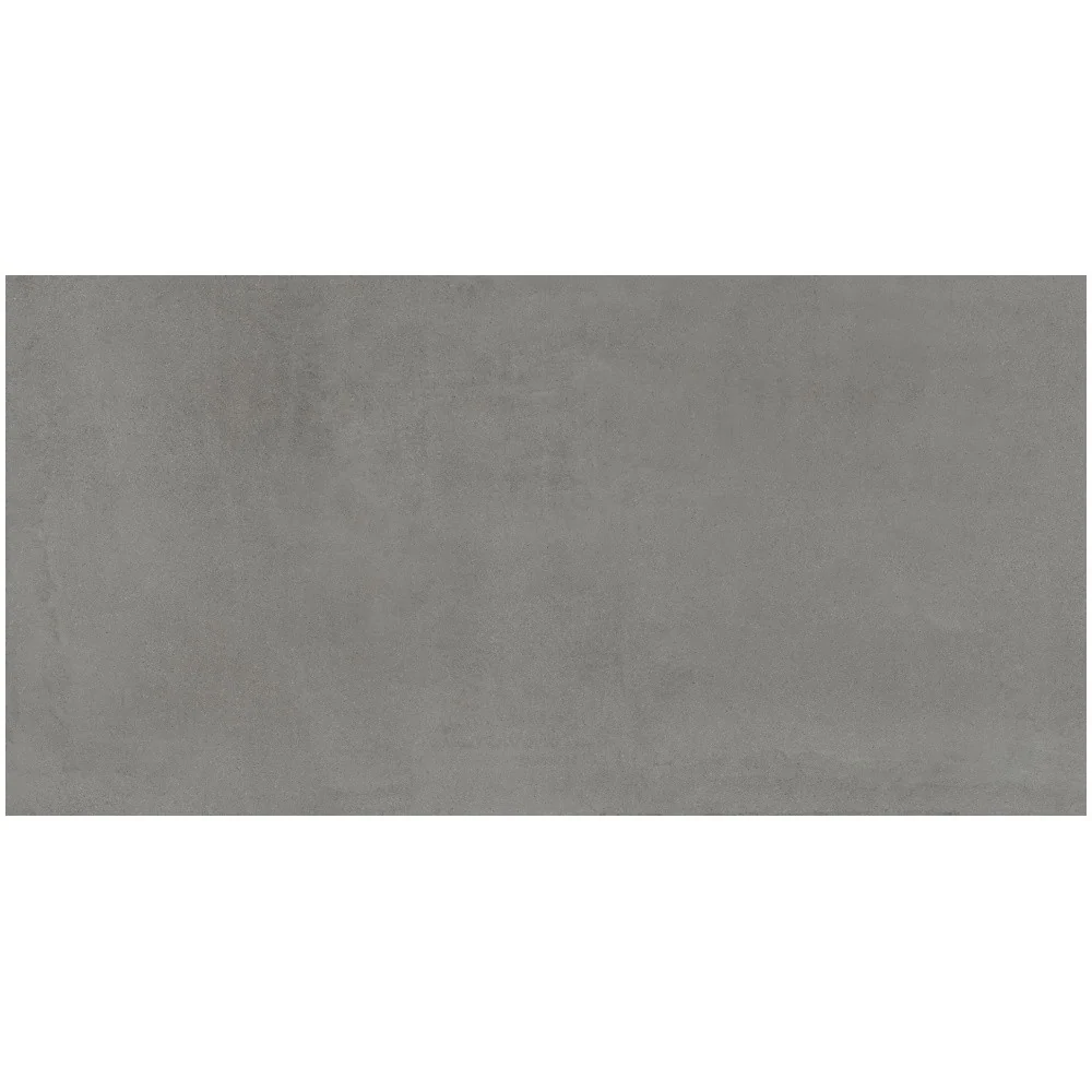 Gresie interior portelanata rectificata gri 60x120 cm, Marazzi Cementum Lead