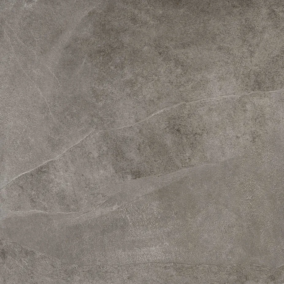Gresie interior portelanata rectificata gri 75x75 cm, Marazzi Mystone Ardesia Cenere