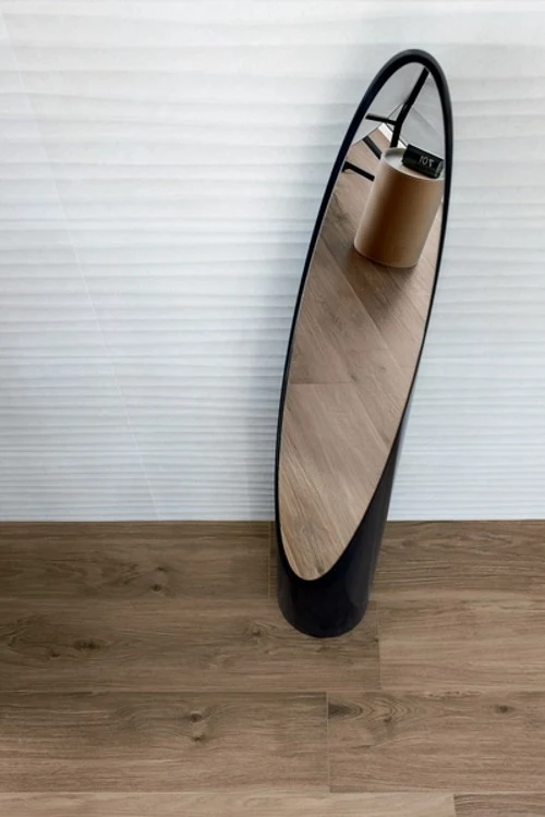 Gresie interior portelanata rectificata maro 25x150 cm, Marazzi Treverkmust Brown