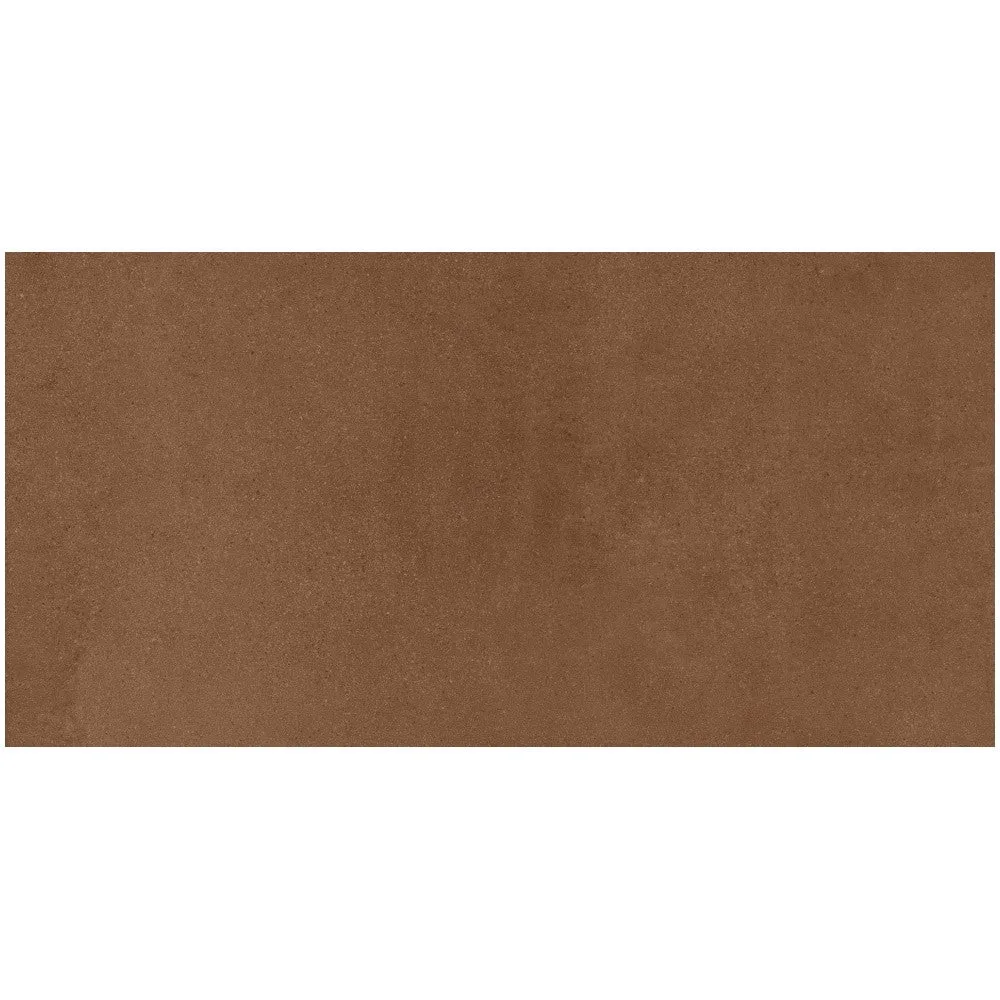 Gresie interior portelanata rectificata maro 30x60 cm, Marazzi Cementum Cotto
