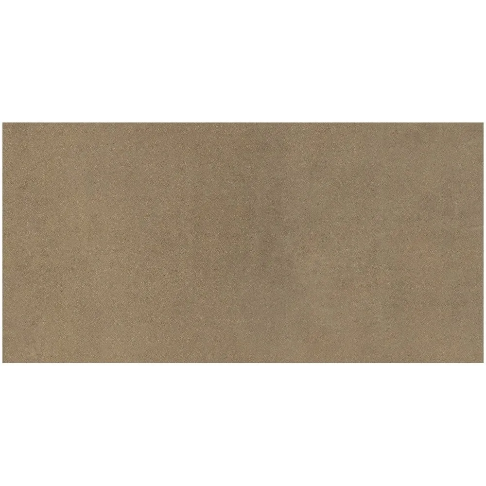 Gresie interior portelanata rectificata maro 30x60 cm, Marazzi Cementum Olive
