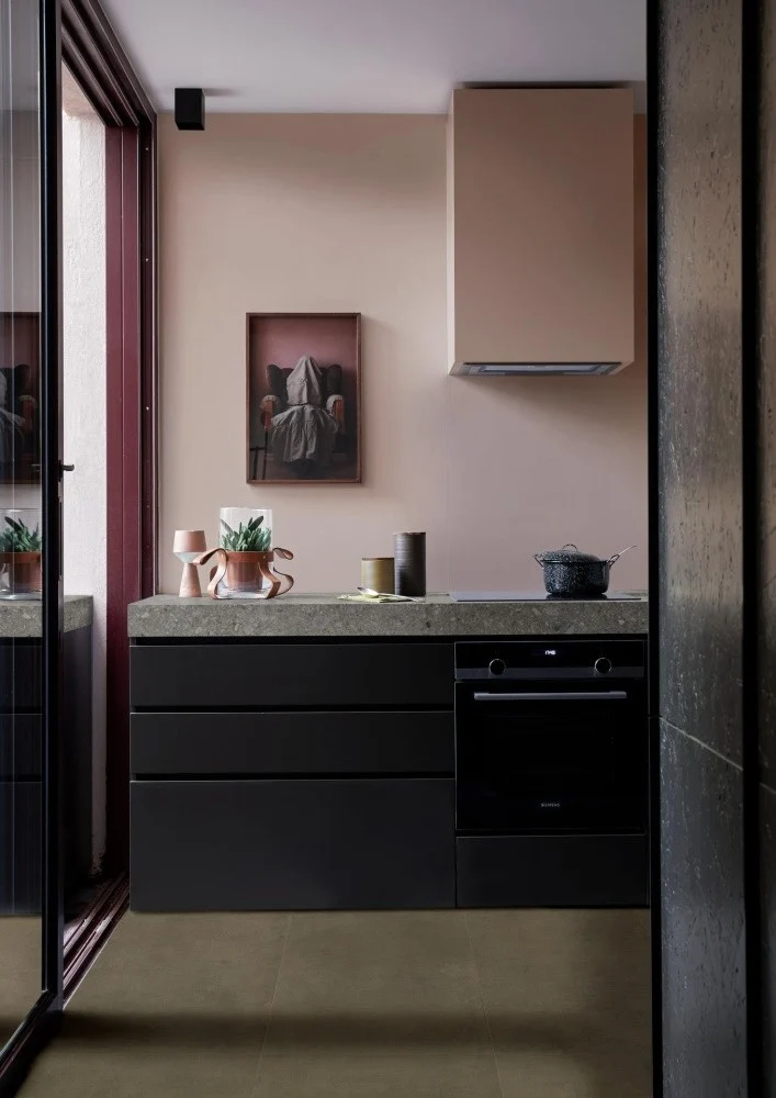 Gresie interior portelanata rectificata maro 60x120 cm, Marazzi Cementum Olive