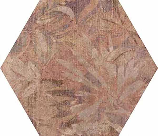 Gresie Ribesalbes Cotto Hex Decor 15x17.3 cm