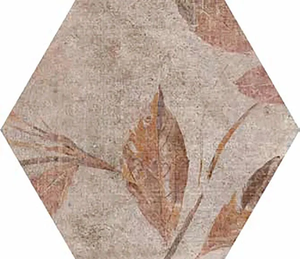 Gresie Ribesalbes Cotto Hex Decor 15x17.3 cm