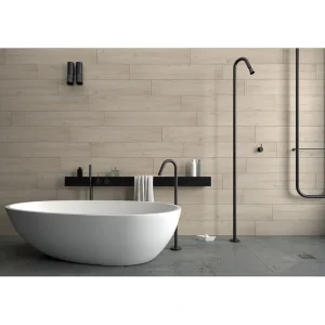 Gresie tip parchet Stargres Suomi White 15.5x62 cm