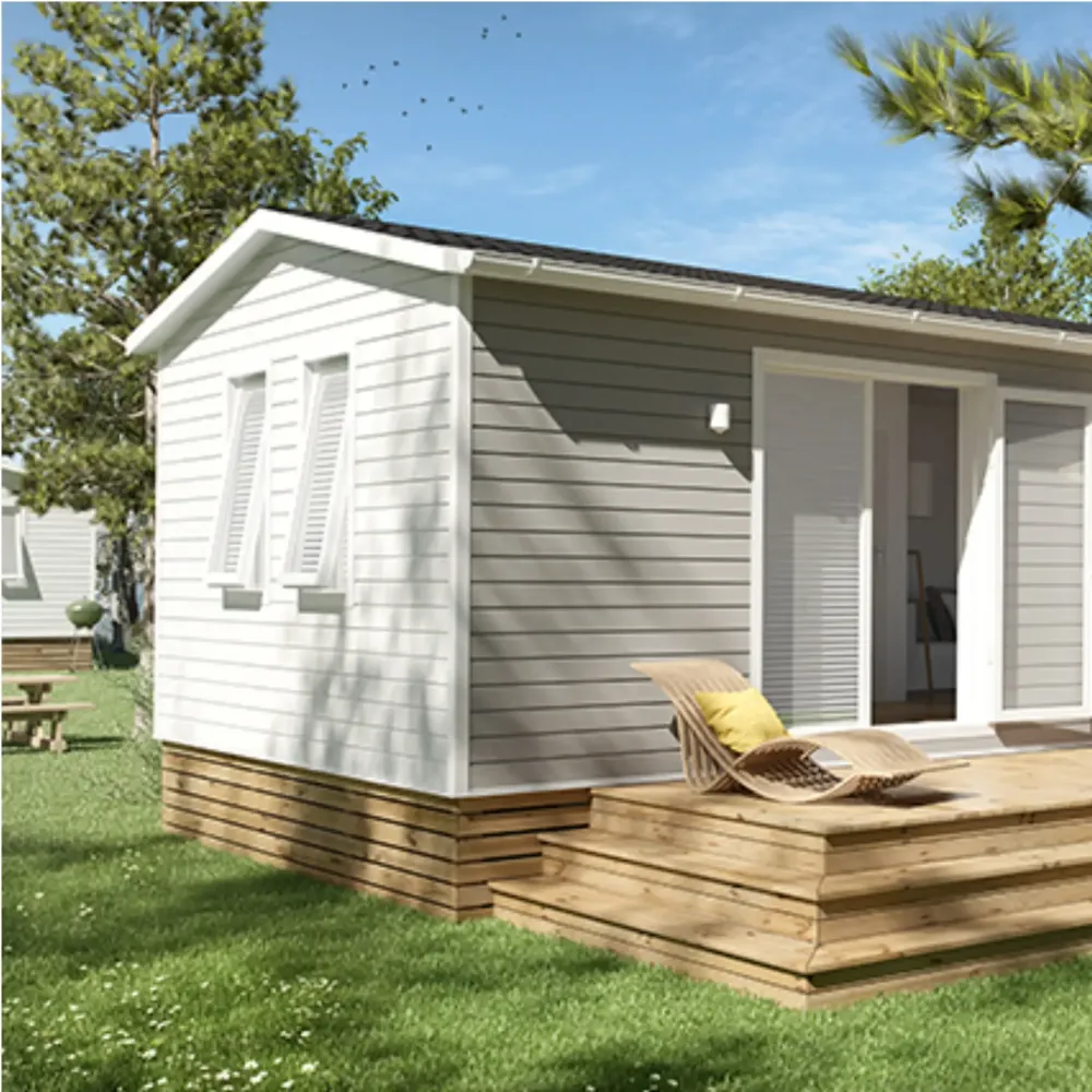 Lambriu pentru exterior siding vinil Vifront Unicolor Gri SV-05 (1 cutie/8,64 mp)
