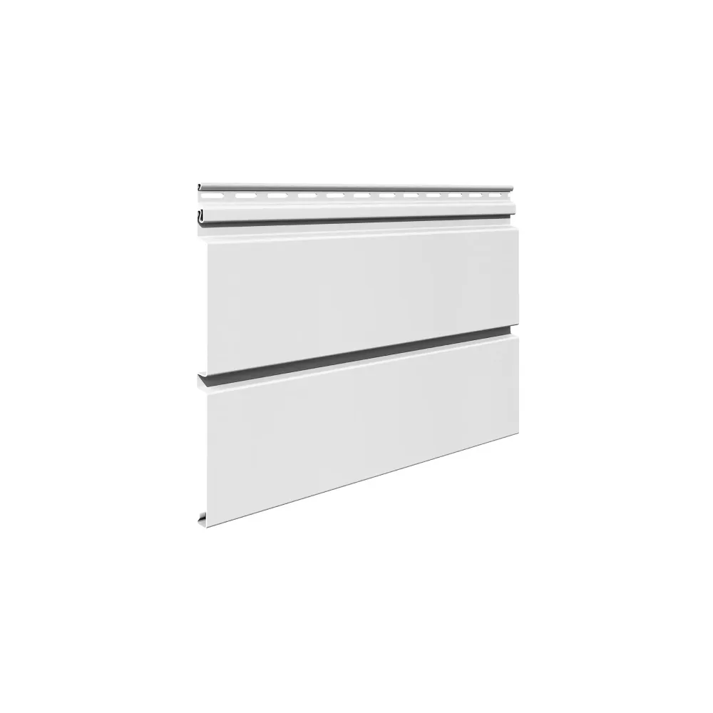 Lambriu pentru exterior siding vinil Vifront Unicolor Alb SV-05 (1 cutie/8,64 mp)