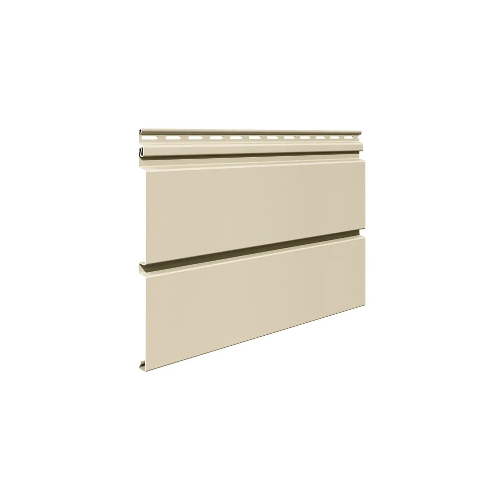 Lambriu pentru exterior siding vinil Vifront Unicolor Bej SV-05 (1 cutie/8,64 mp)