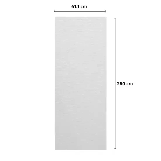 Panou decorativ riflaj WPC, Naimeed D7564, sistem de imbinare tip ''U'', aspect rafinat si montaj usor, 260x61.1x0.9cm, al...