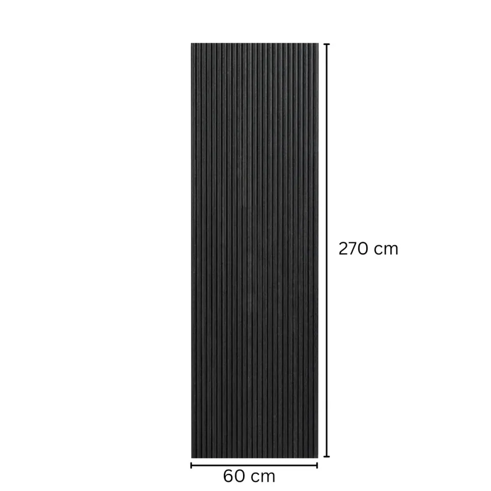 Panou riflaj MDF flexibil, Naimeed D7822, finisaj decorativ melaminat, 270x60x1.2cm