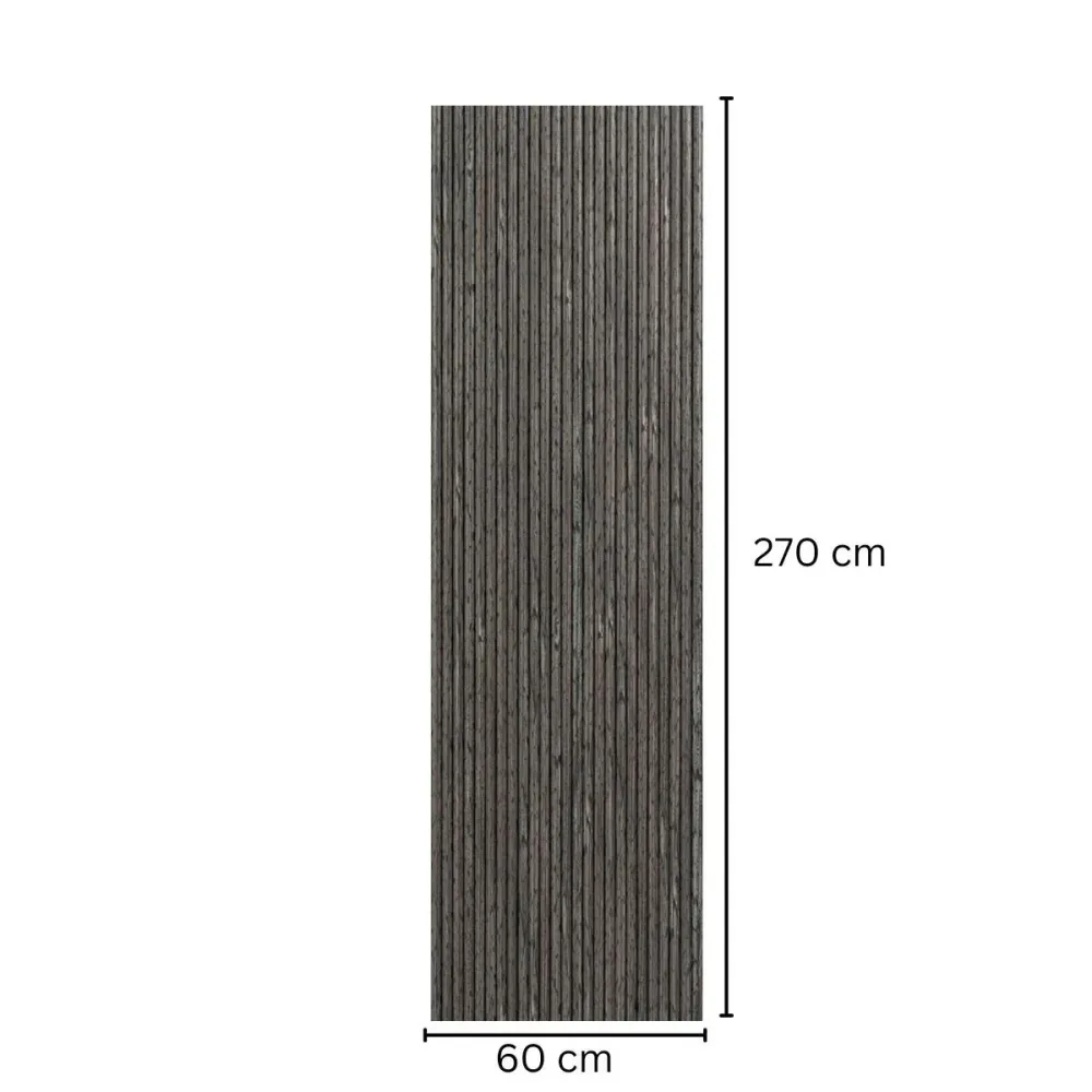 Panou riflaj MDF flexibil, Naimeed D7823, finisaj decorativ melaminat, 270x60x1.2cm