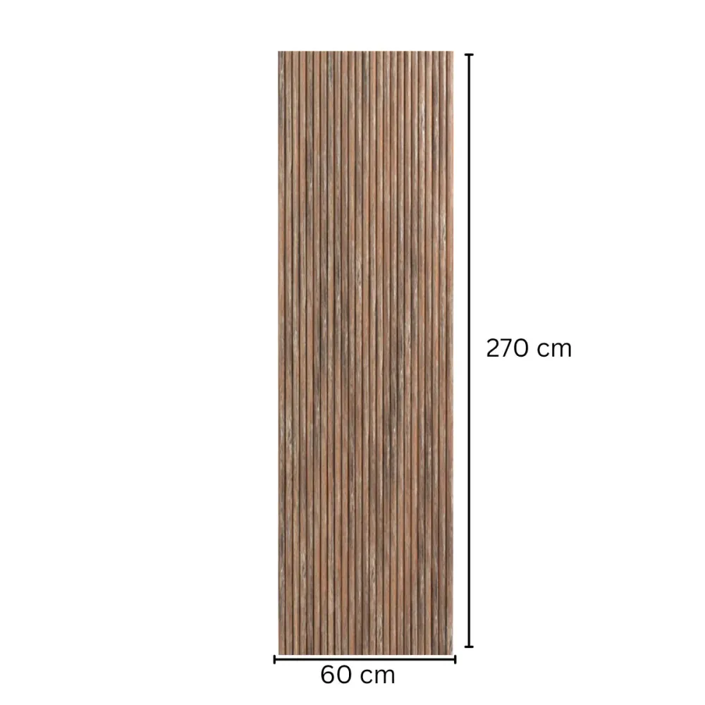 Panou riflaj MDF flexibil, Naimeed D7827, finisaj decorativ melaminat, 270x60x1.2cm