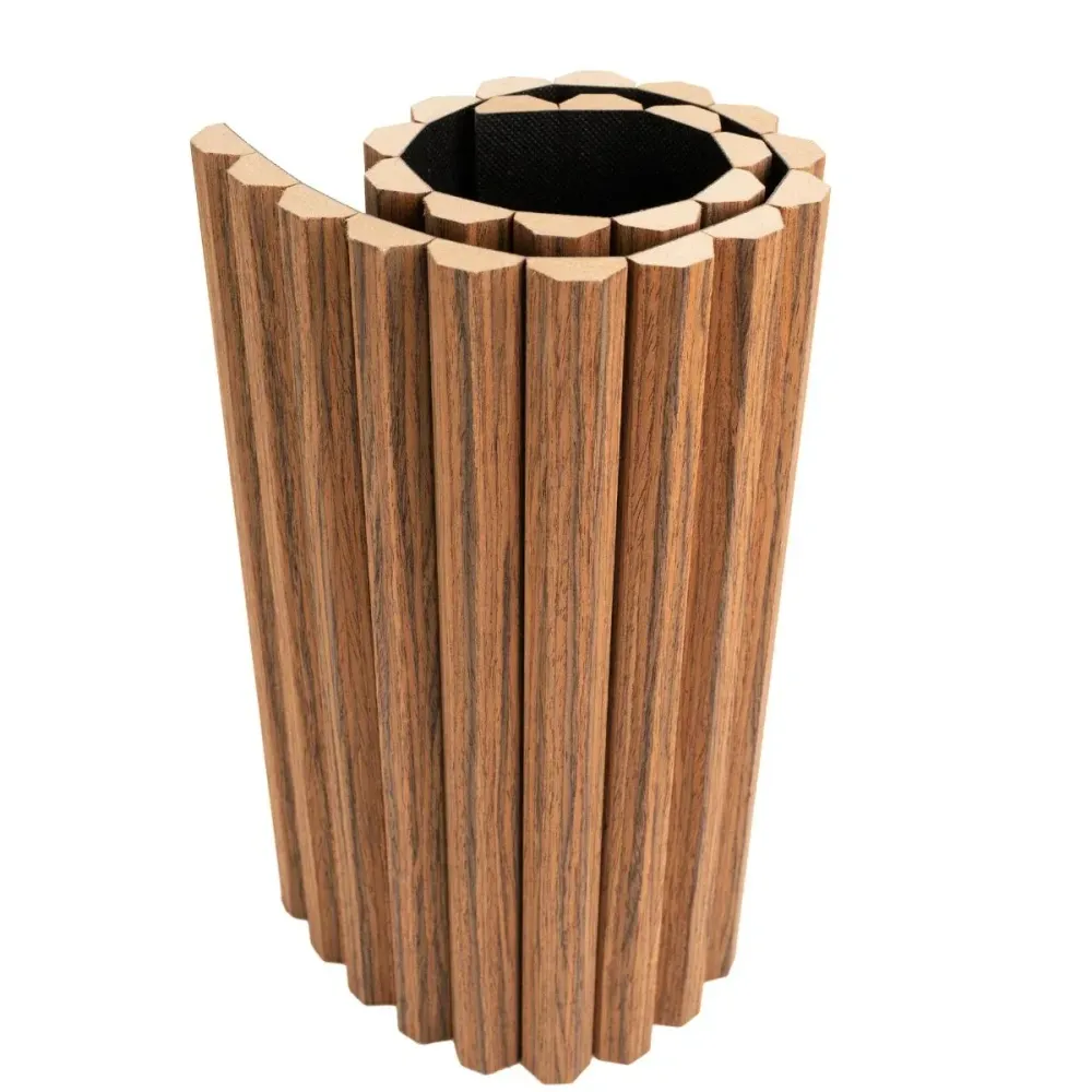 Panou riflaj MDF flexibil, Naimeed D7833, finisaj decorativ melaminat, 270x60x1.2cm