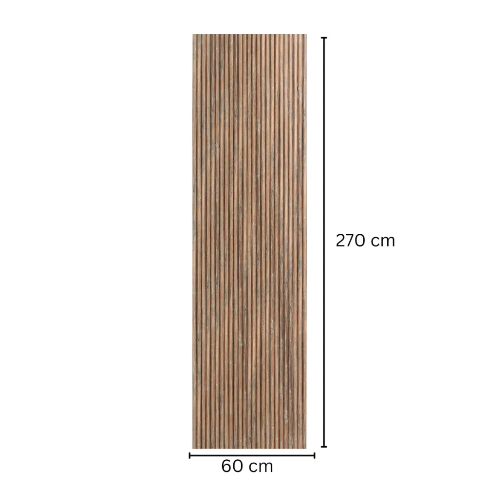 Panou riflaj MDF flexibil, Naimeed D7835, finisaj decorativ melaminat, 270x60x1.2cm