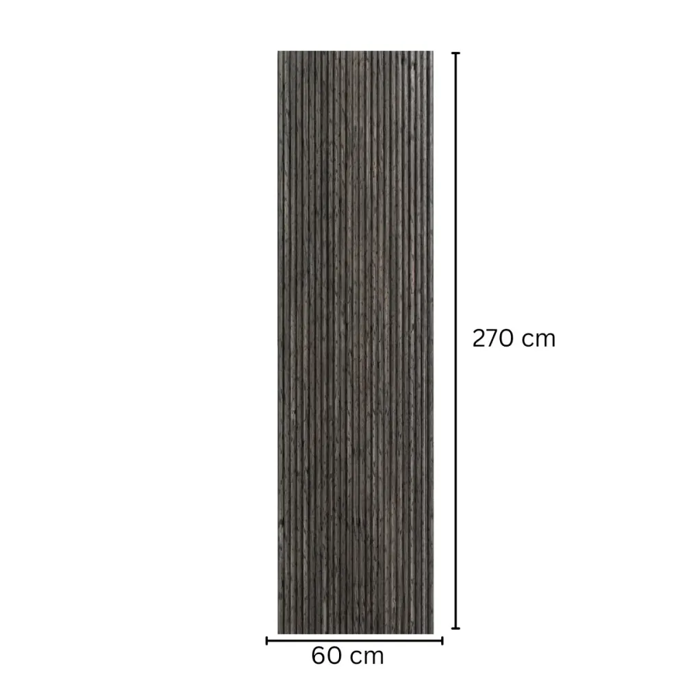 Panou riflaj MDF flexibil, Naimeed D7836, finisaj decorativ melaminat, 270x60x1.2cm