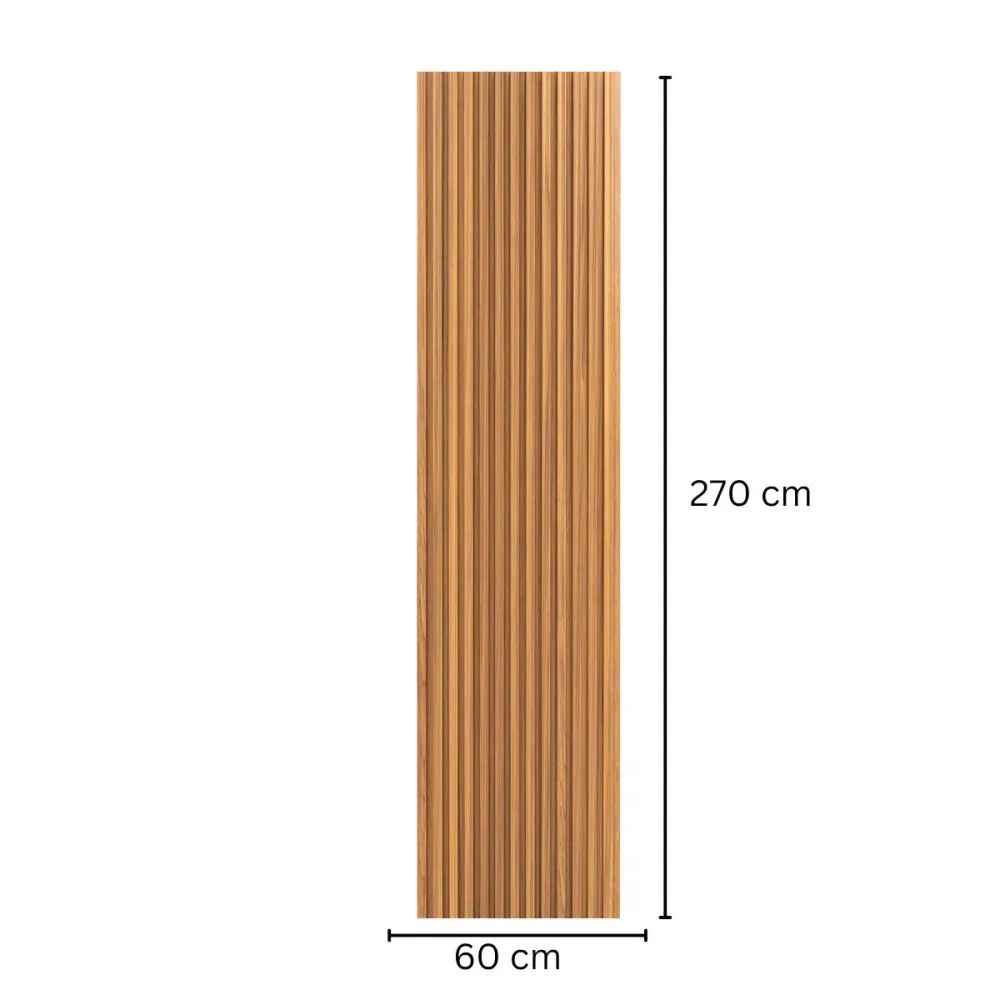 Panou riflaj MDF flexibil, Naimeed D7844, finisaj decorativ melaminat, 270x60x1.2cm
