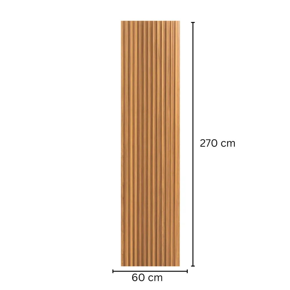 Panou riflaj MDF flexibil, Naimeed D7844, finisaj decorativ melaminat, 270x60x1.2cm