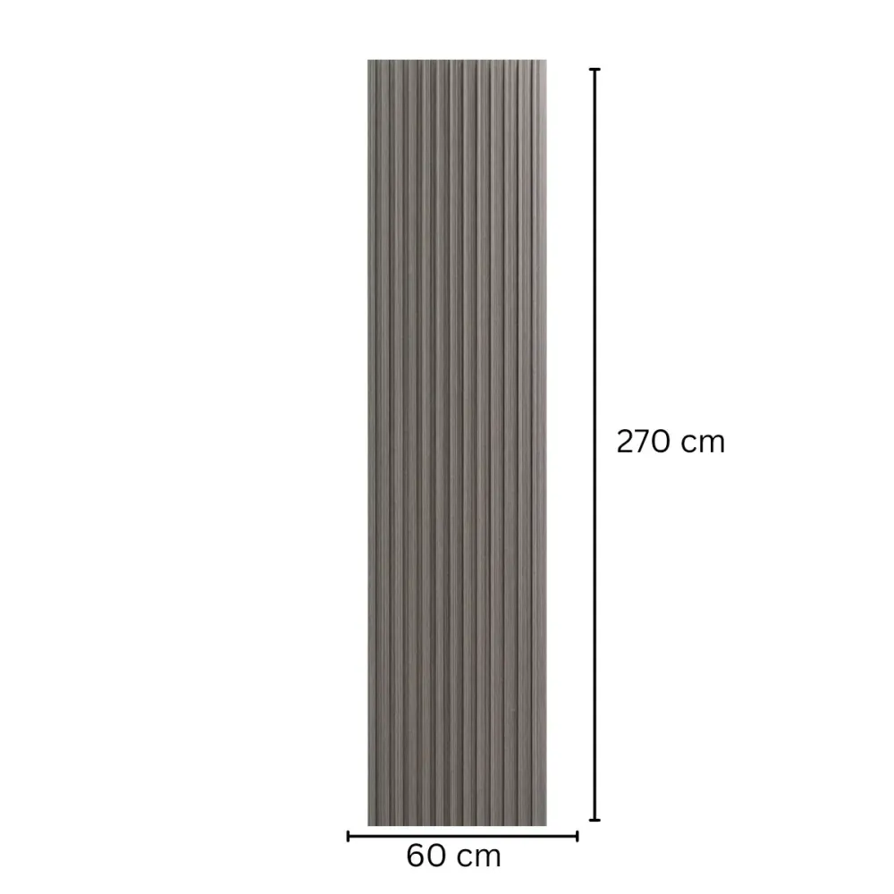 Panou riflaj MDF flexibil, Naimeed D7845, finisaj decorativ melaminat, 270x60x1.2cm