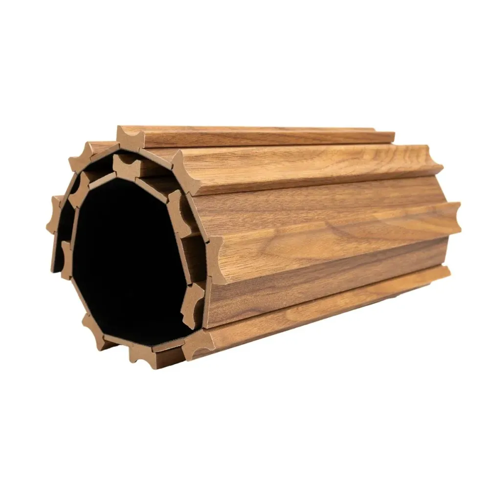 Panou riflaj MDF flexibil, Naimeed D7845, finisaj decorativ melaminat, 270x60x1.2cm