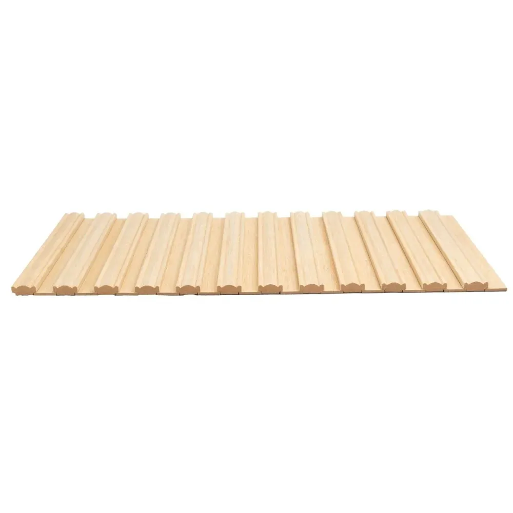Panou riflaj MDF flexibil, Naimeed D7856, finisaj premium tip furnir tehnologic, 270x60x1.2cm