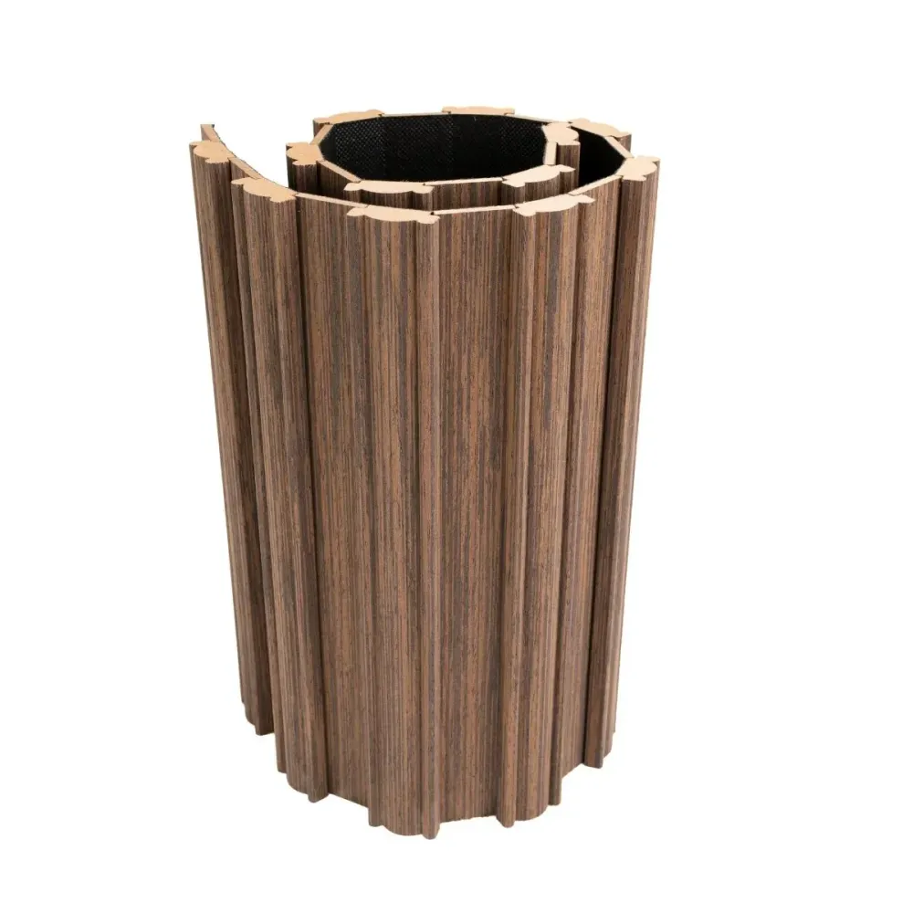 Panou riflaj MDF flexibil, Naimeed D7857, finisaj premium tip furnir tehnologic, 270x60x1.2cm