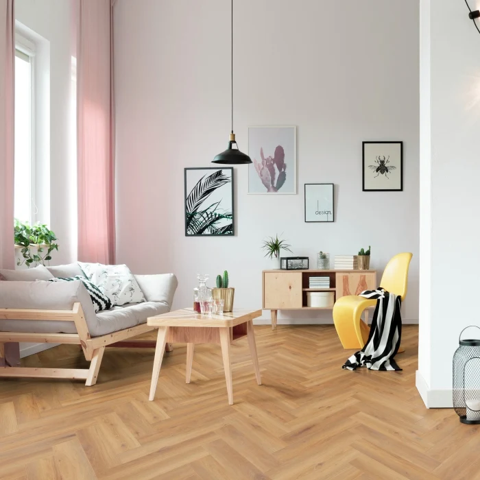 Parchet laminat Kronotex HERRINGBONE D3861 Pisa Oak 665x133x8 mm
