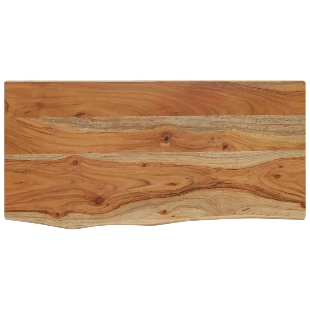Raft perete 60x30x3,8 cm dreptunghiular lemn acacia margine vie