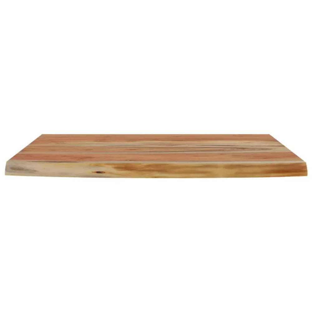 Raft perete 70x40x3,8 cm dreptunghiular lemn acacia margine vie