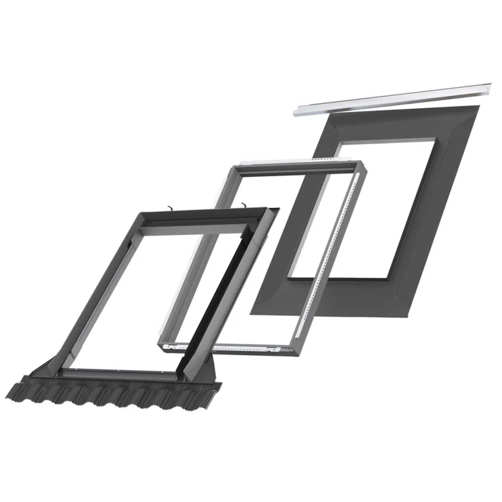 Conexiune Velux EDL 2000S + BFX și BDX