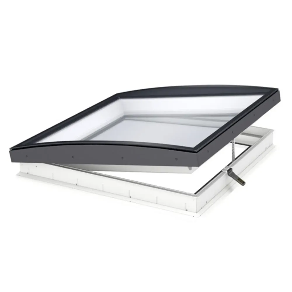 Fereastră pentru acoperiș plat cu sticlă curbată Velux CVU S2X101