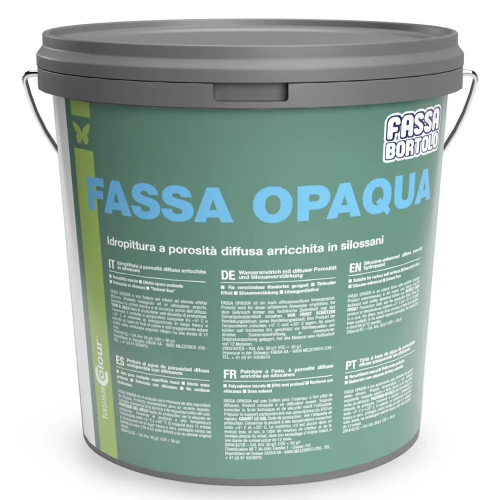 Vopsea lavabilă Fassa OPAQUA Alb