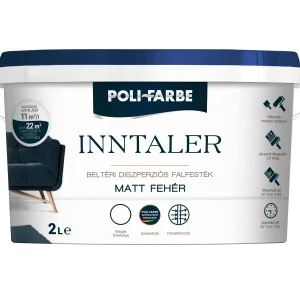 Vopsea lavabila Polifarbe Inntaler pentru interior 2 L mat