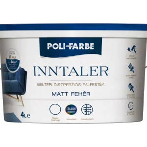 Vopsea lavabila Polifarbe Inntaler pentru interior 4 L mat