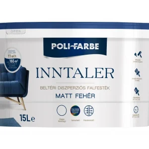 Vopsea lavabila Polifarbe Inntaler pentru interior 15 L mat
