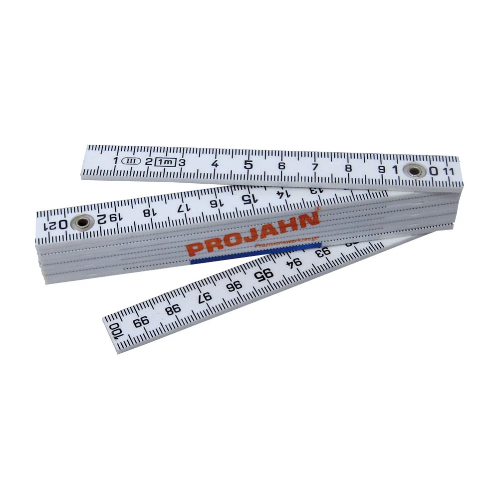 Metru tamplar PROJAHN pliabil din plastic 1 m