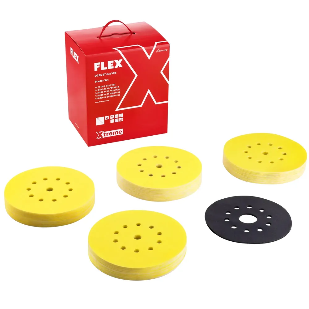 Discuri abrazive Flex D225 ST-Set VE5