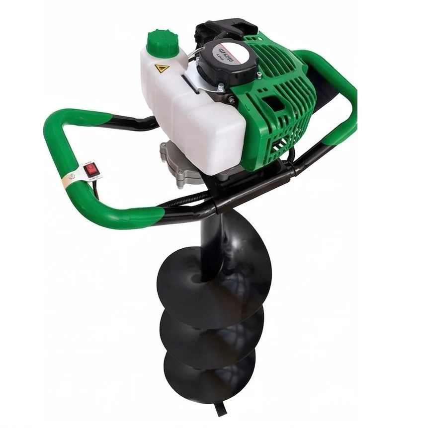 Motoburghiu pamant CT, 8.1CP + Burghiu 150mm/800mm + Manusi de Lucru