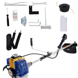 Motocoasa pe benzina KAMRAD K5200, 5 CP, 52cc, 3 accesorii, ham comfort plus