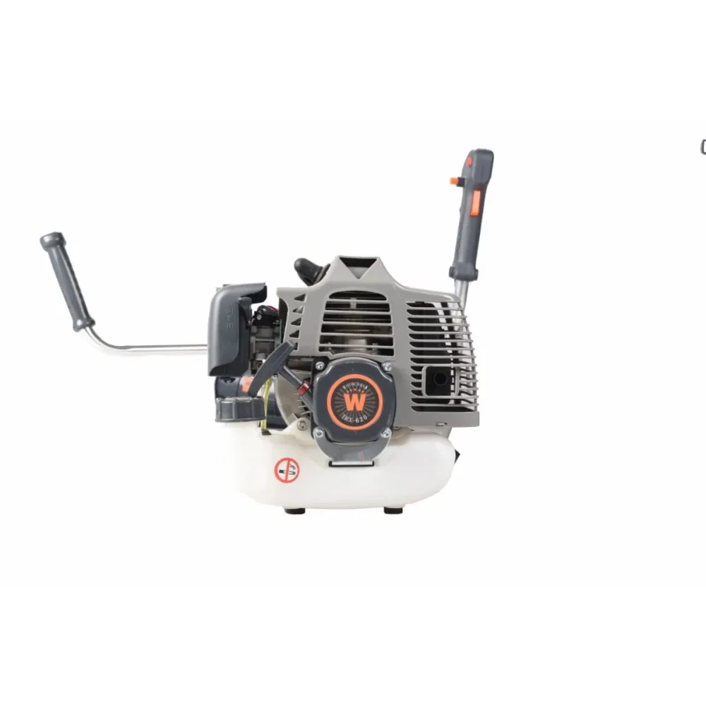 Motocoasa profesionala WOLFSON TRX-620, 2 CP, 52CC, 8 accesorii, ham comfort plus, 3 ulei rosu 2T Premium Made Italy