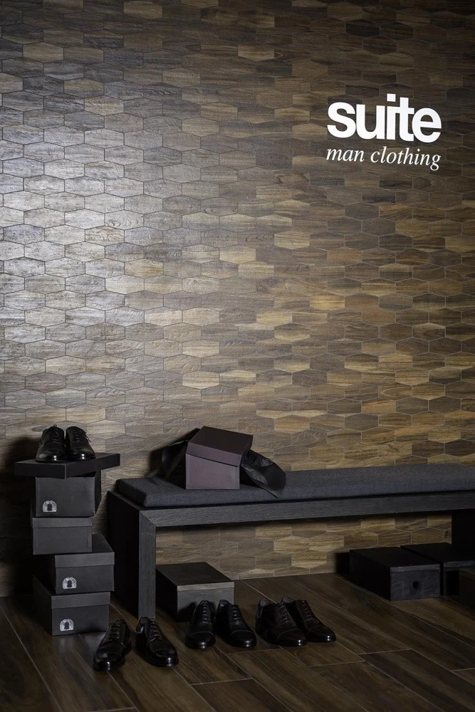 Mozaic 25x30 cm, Marazzi Treverkchic Noce Americano