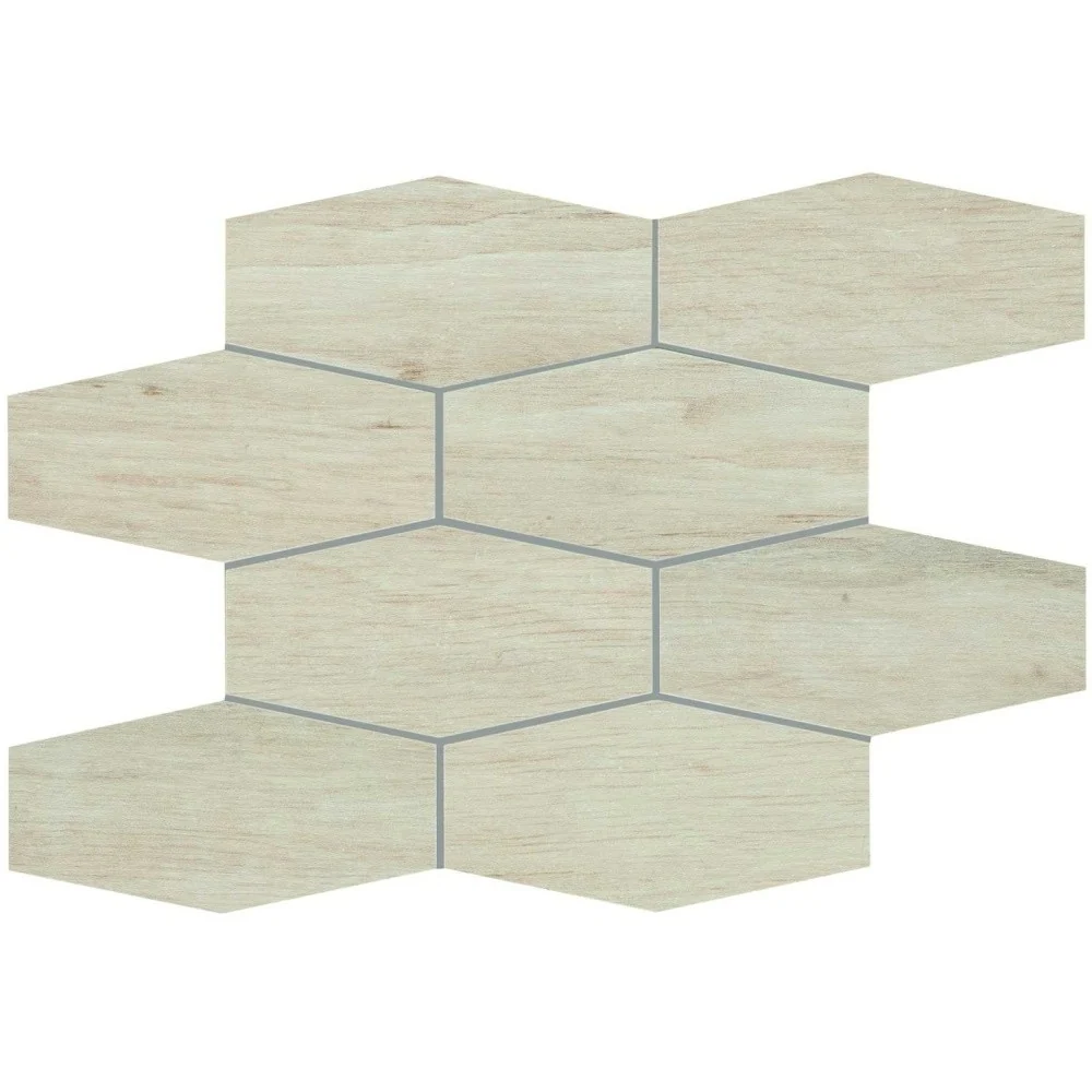 Mozaic 25x30 cm, Marazzi Treverkchic Teak Africa