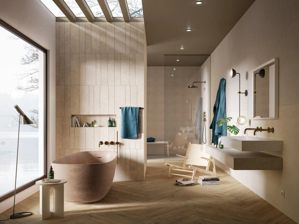 Mozaic 29x38 cm, Marazzi Magnifica Limestone Sand Stick