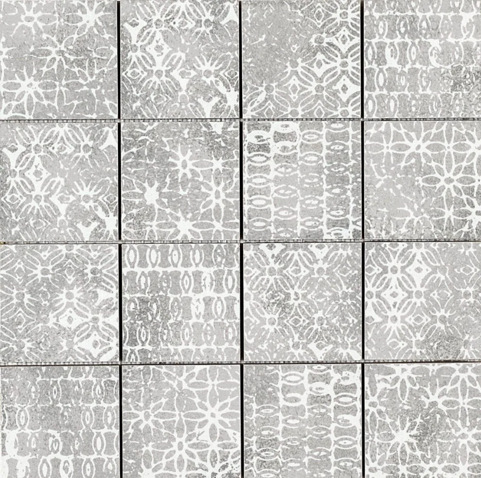 Mozaic 30x30 cm, Marazzi Chalk Butter/Smoke/Grey Texture